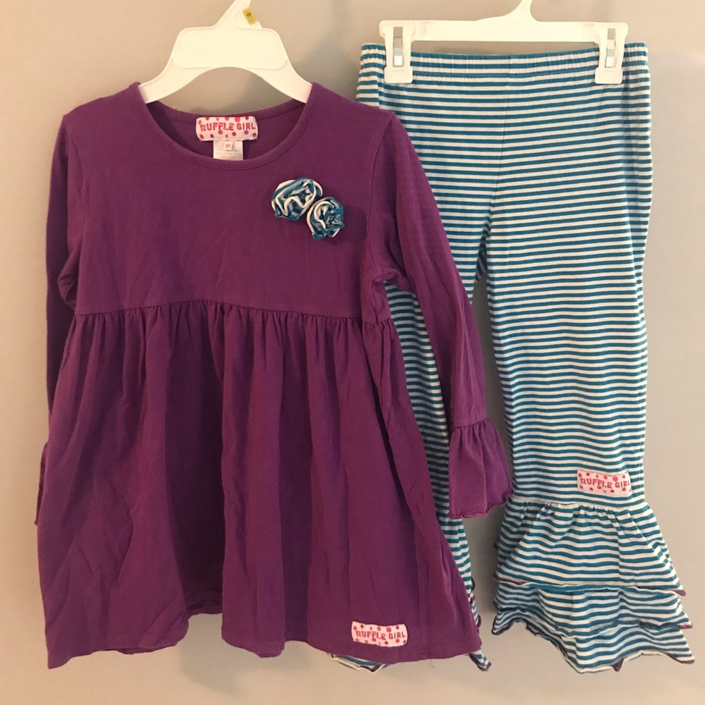Ruffle Girl size 10